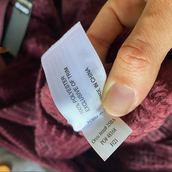 NWT Orvis 1/4 button up fleece - Picture 6 of 6